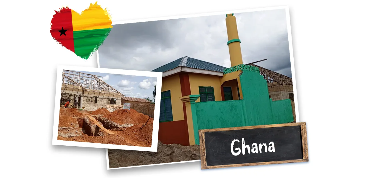 Mosquee 30m2 au Ghana
