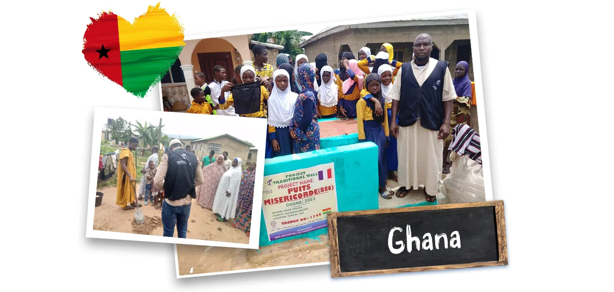Puits pour le village de Tamale