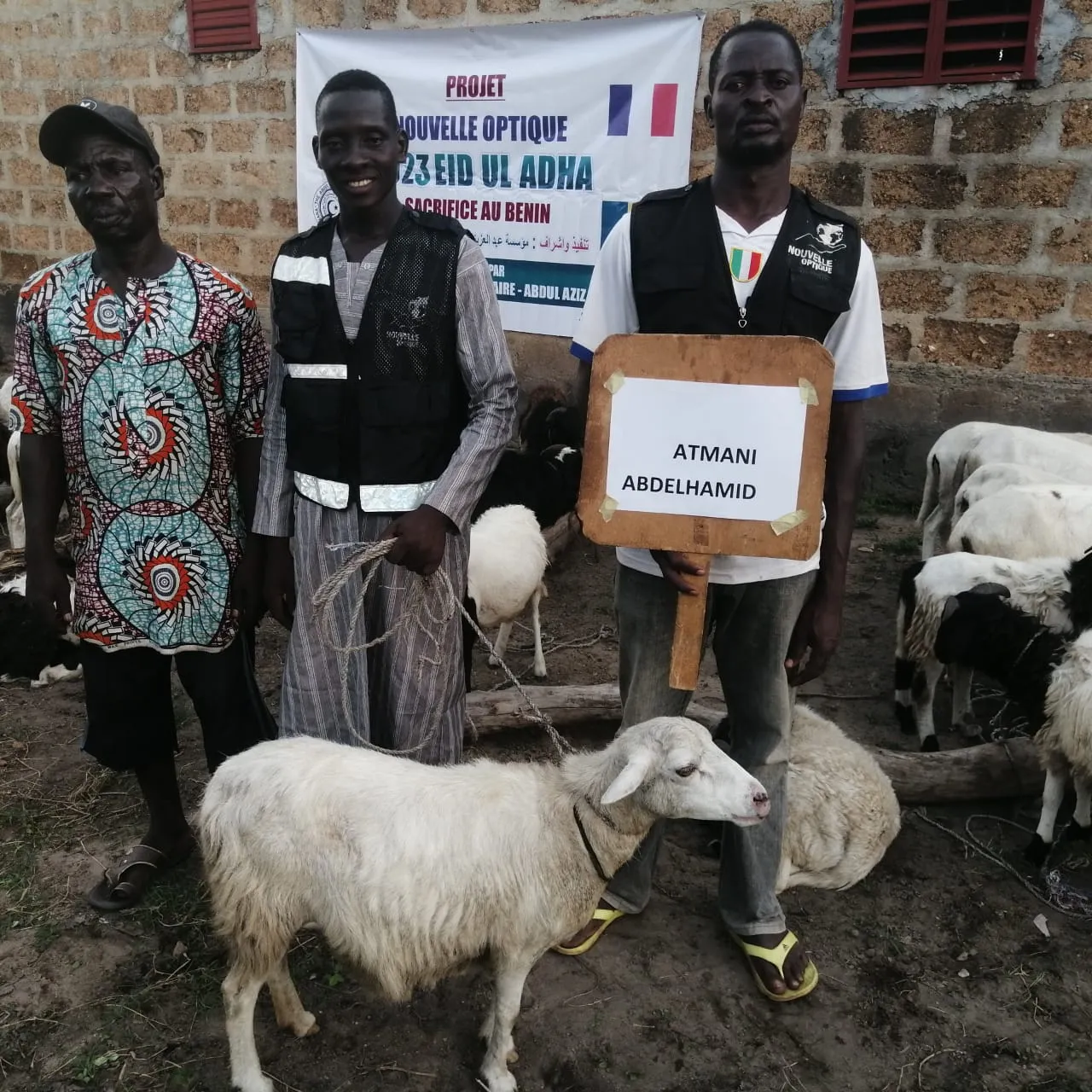 Qurbani et distribution, Bénin