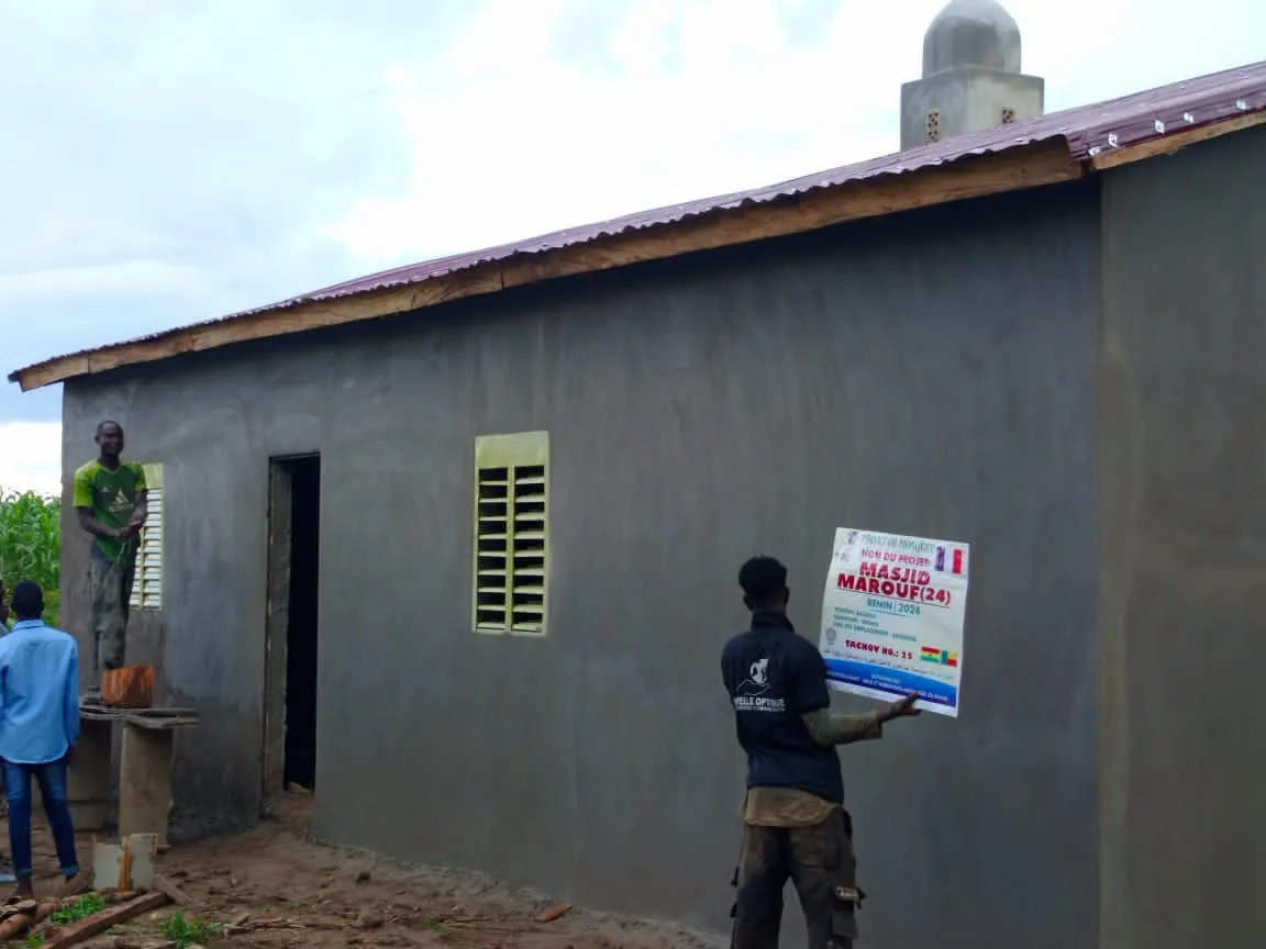 Construction de mosquées, Bénin
