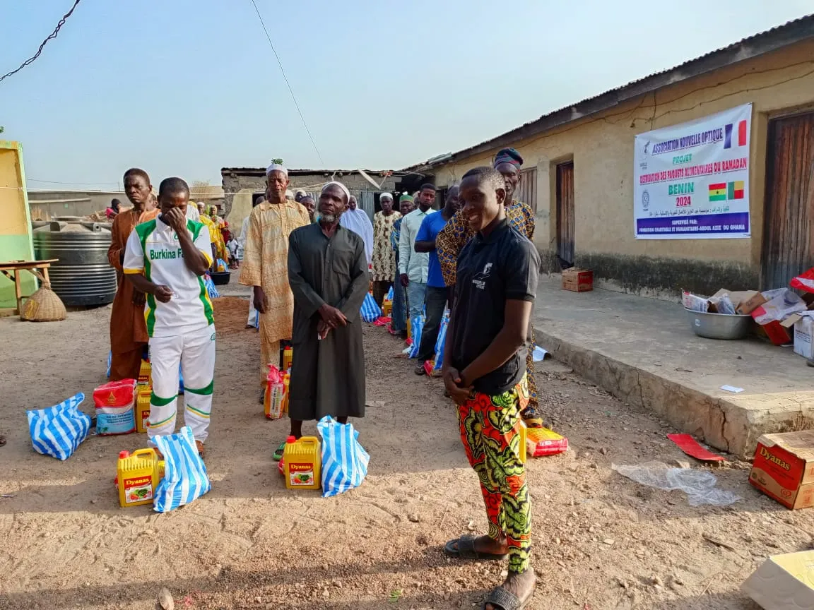 Colis alimentaires du Ramadan, Bénin