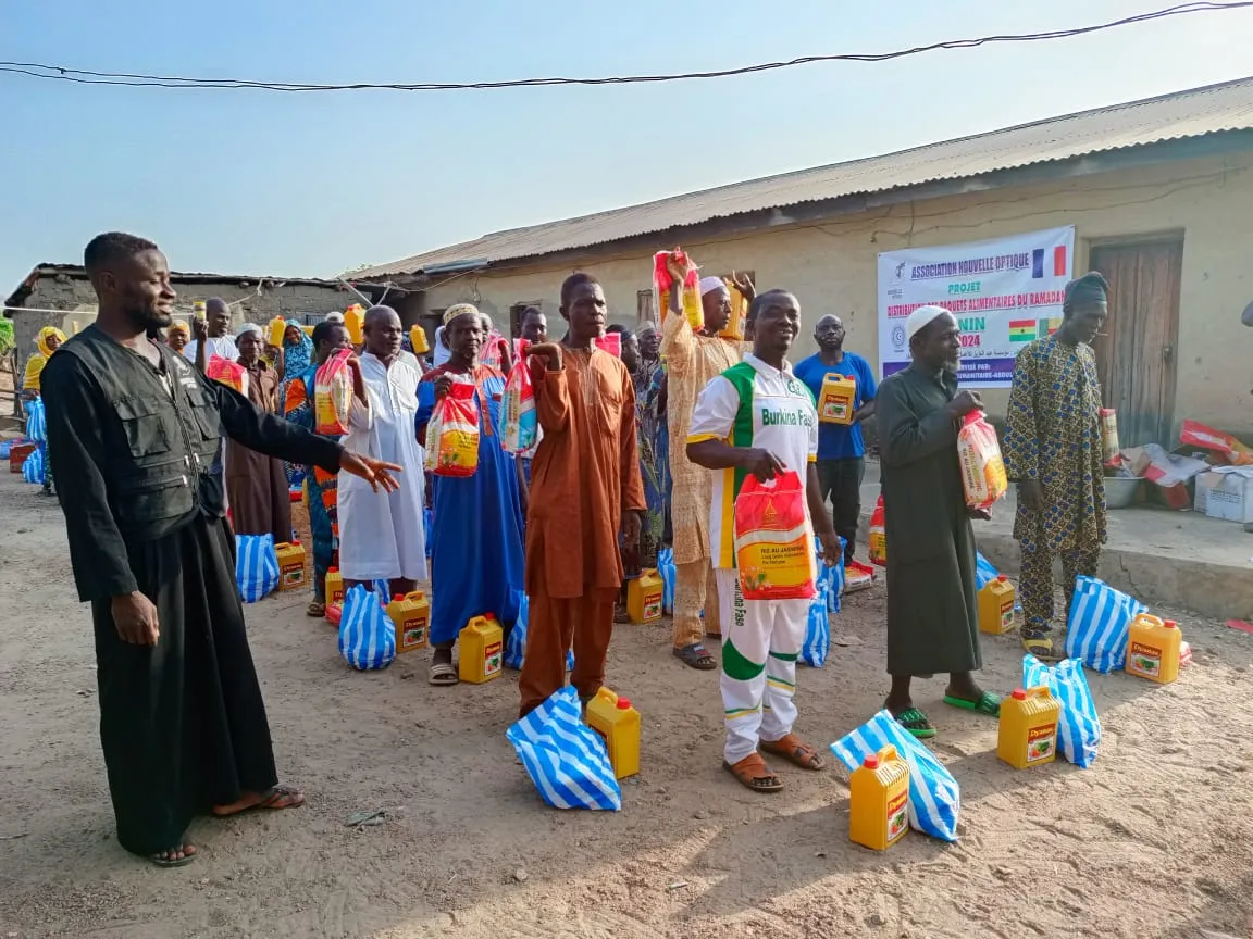 Colis alimentaires du Ramadan, Bénin