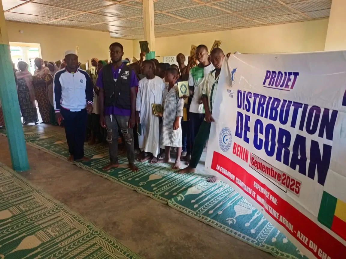 Distribution de Corans, Bénin