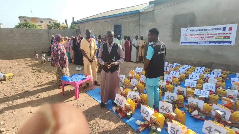 Colis alimentaires du Ramadan, Burkina Faso