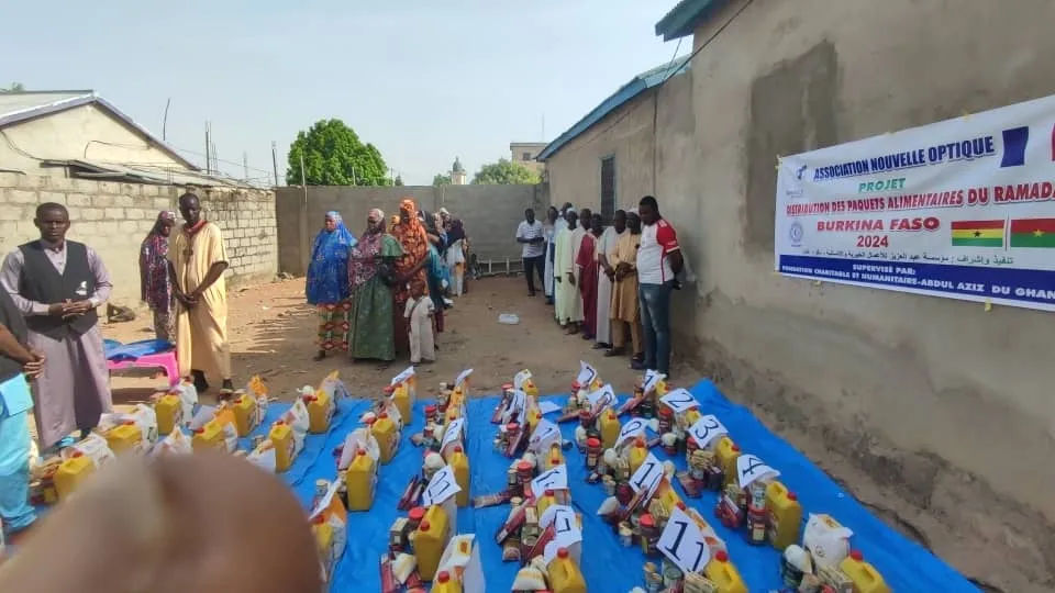 Colis alimentaires du Ramadan, Burkina Faso