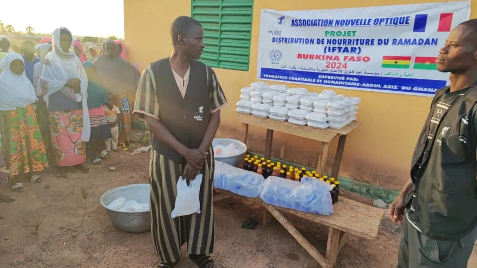 Repas chauds du Ramadan, Burkina Faso