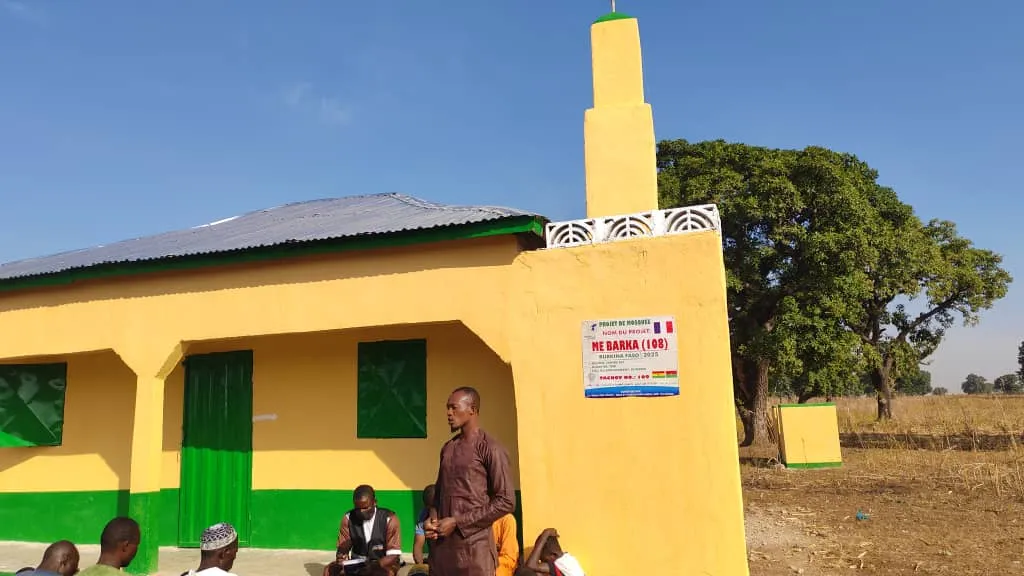 Construction de mosquées et d'écoles, Burkina Faso