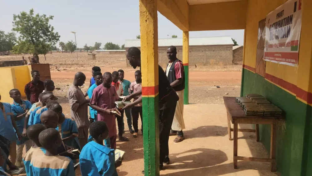 Distribution de Corans, Burkina Faso