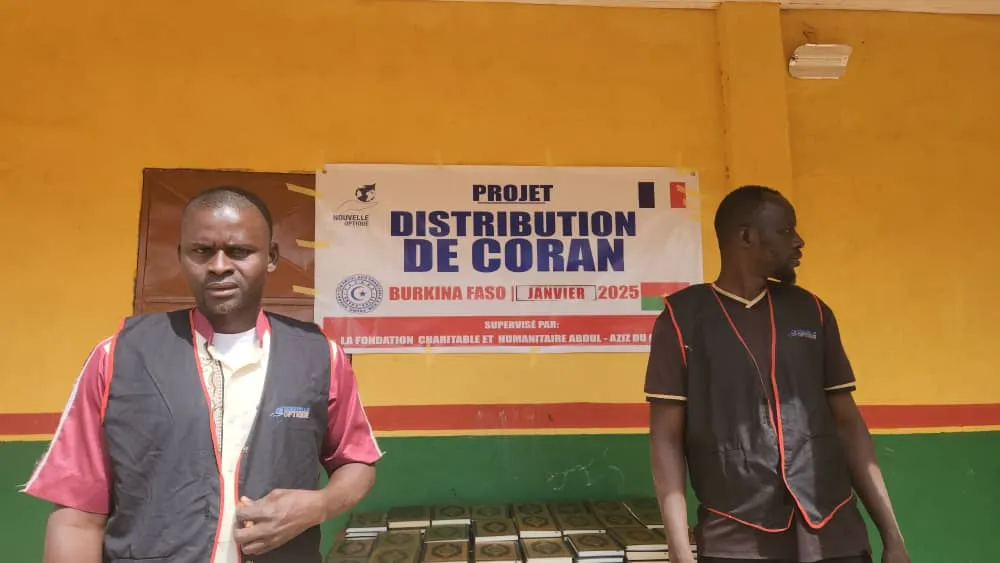 Distribution de Corans, Burkina Faso