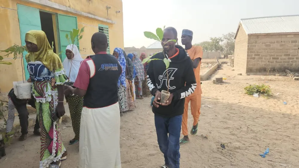 Distribution de plants, Burkina Faso