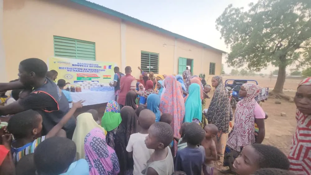 Colis alimentaires et repas chauds du Ramadan, Burkina Faso