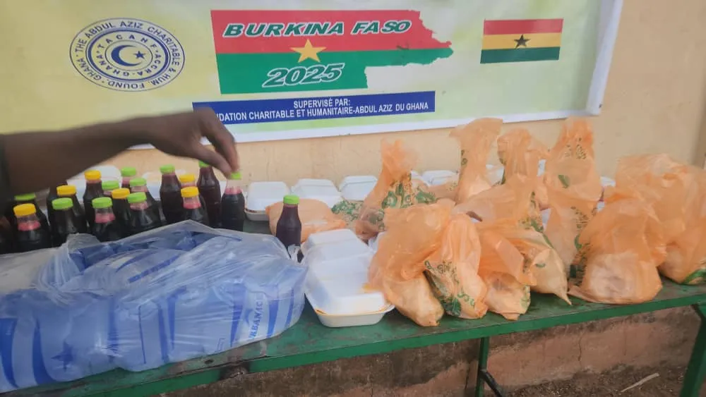 Colis alimentaires et repas chauds du Ramadan, Burkina Faso