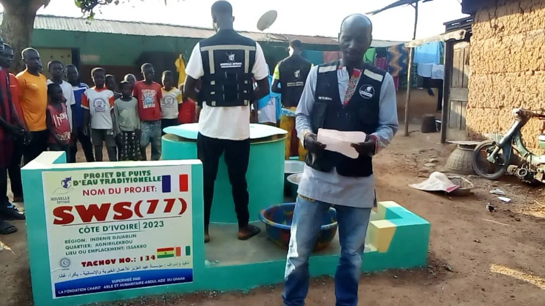 Réhabilitation de puits et forages modernes, Côte d'Ivoire