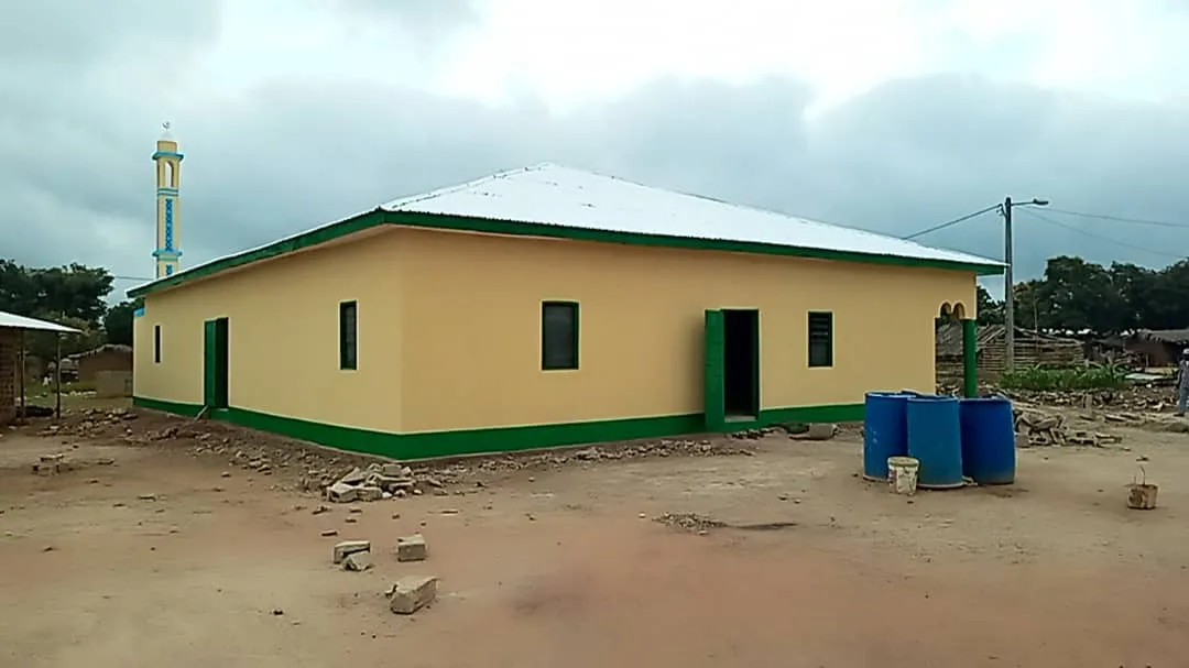 Édification d'une mosquée, Côte d'Ivoire