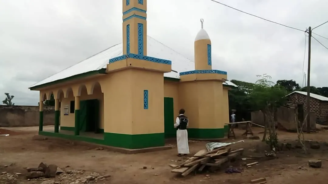 Édification d'une mosquée, Côte d'Ivoire
