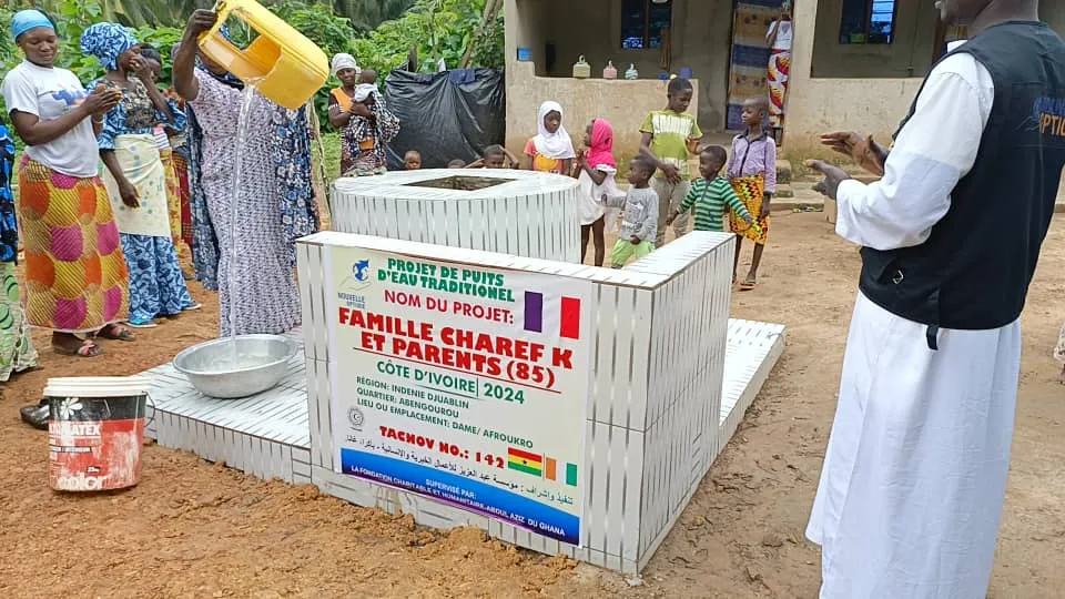 Puits traditionnels, Côte d'Ivoire