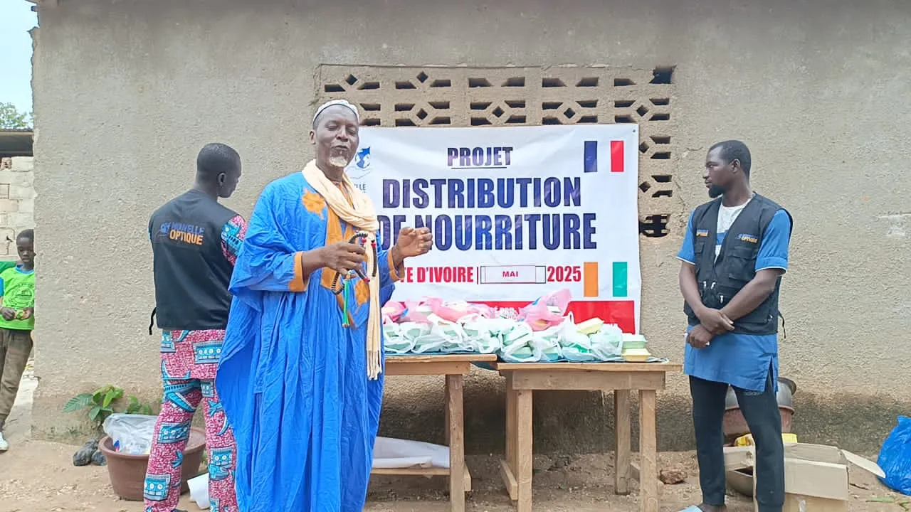 Distribution de repas, Côte d'Ivoire