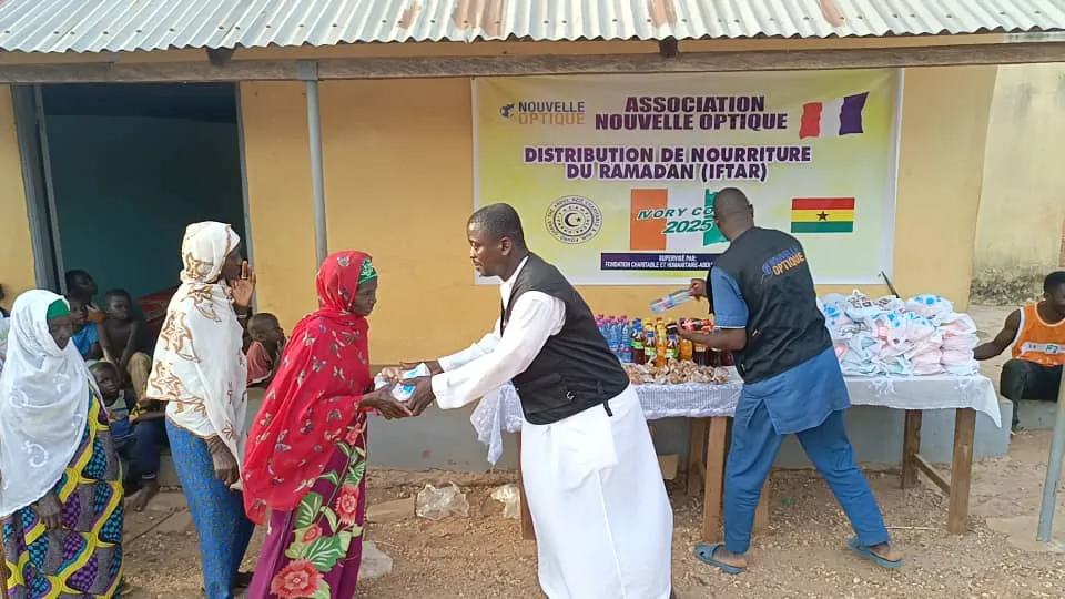 Colis alimentaires et repas chauds du Ramadan, Côte d'Ivoire