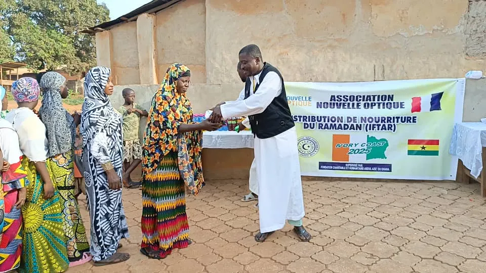 Colis alimentaires et repas chauds du Ramadan, Côte d'Ivoire