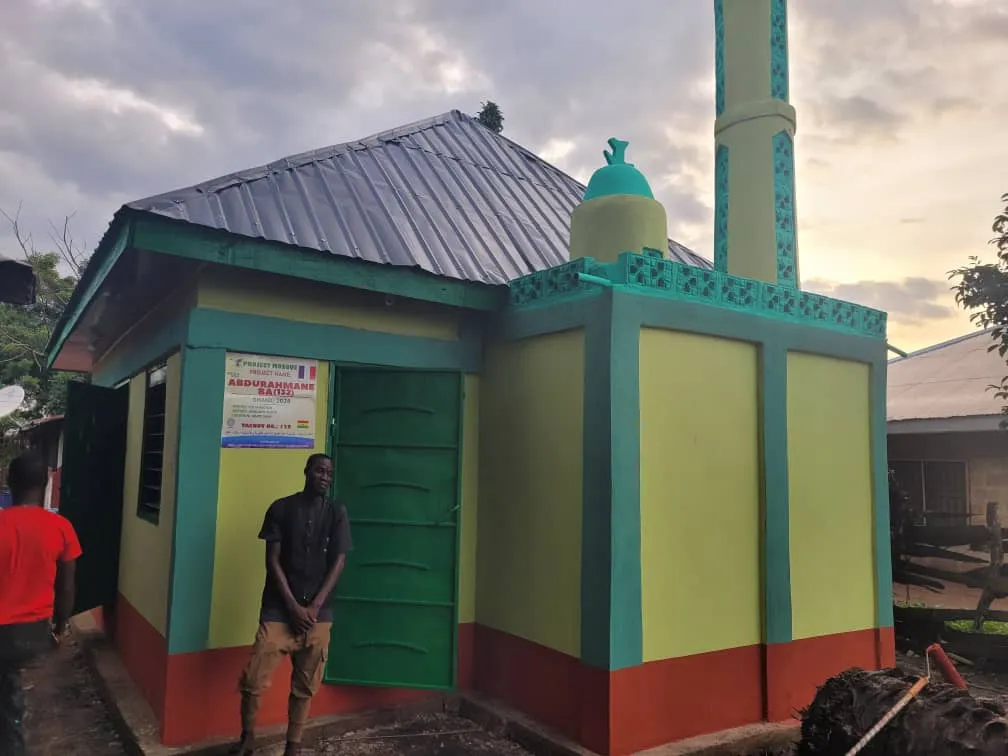 Construction de mosquées, Ghana