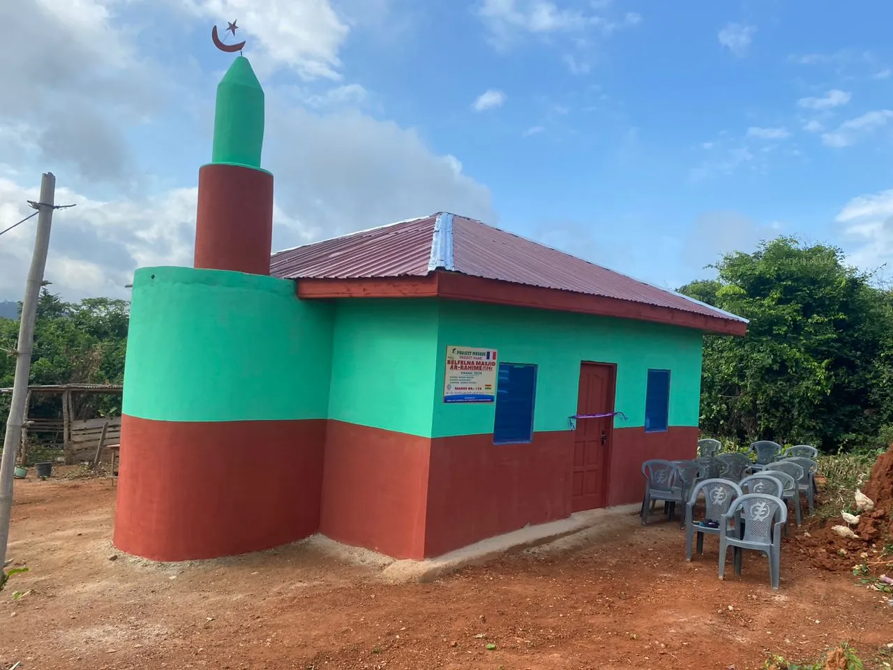 Construction de mosquées, Ghana