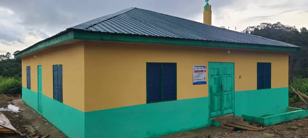 Construction de mosquées et d'écoles, Ghana