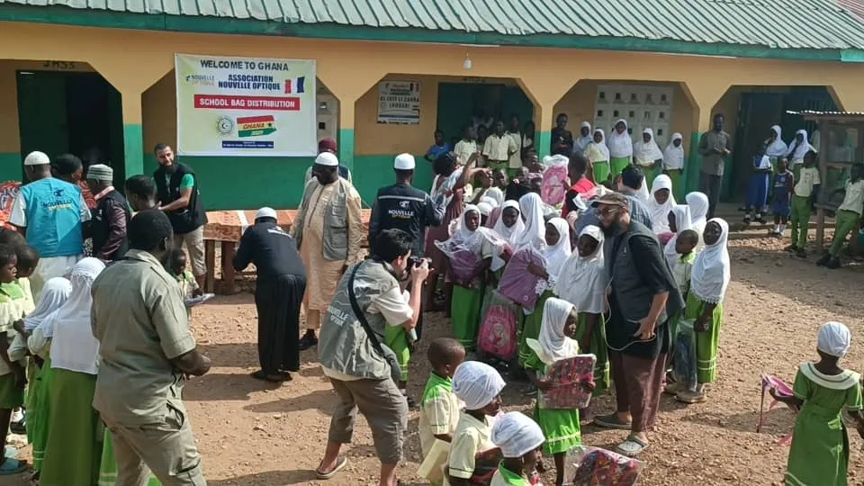 Kits scolaires, Ghana