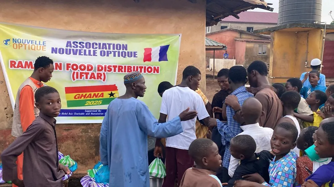 Colis alimentaires et repas chauds du Ramadan, Ghana