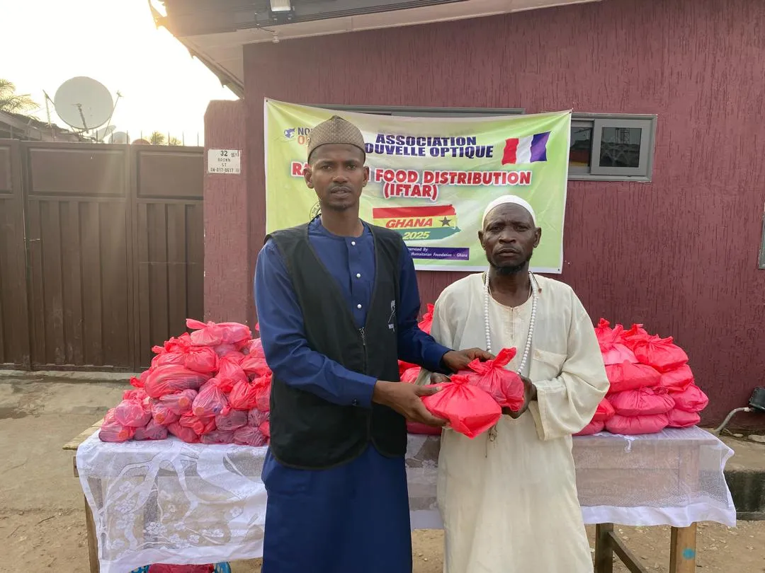 Colis alimentaires et repas chauds du Ramadan, Ghana