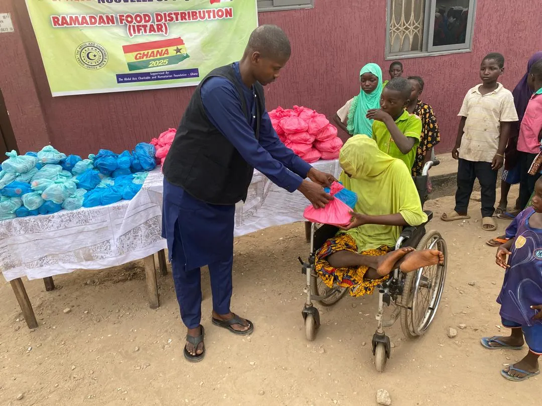 Colis alimentaires et repas chauds du Ramadan, Ghana