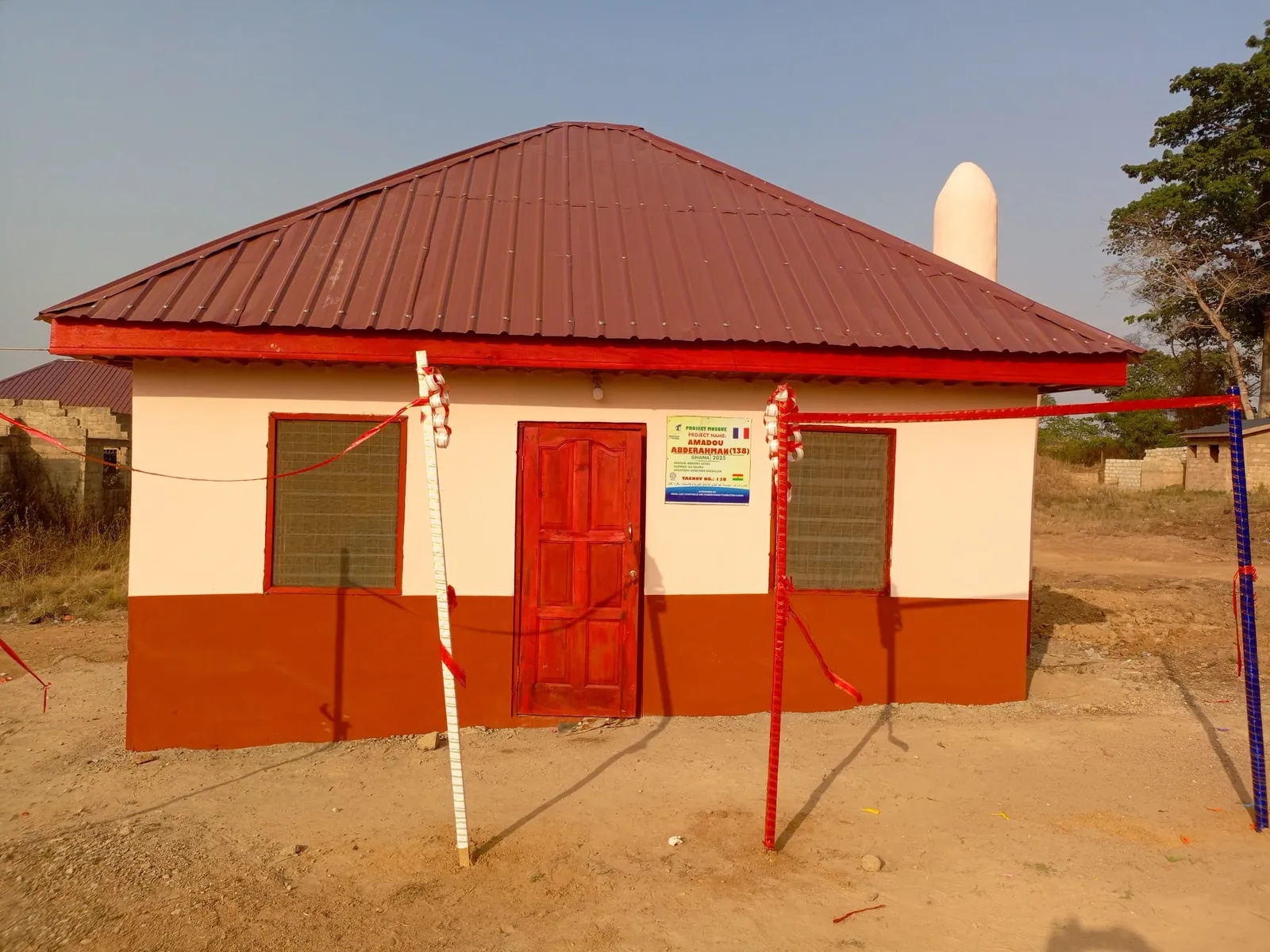 Construction de mosquées et d'écoles, Ghana