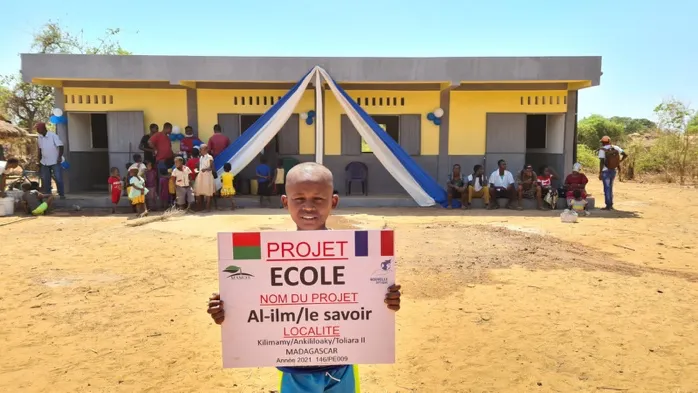 4 écoles primaires, 440 élèves, Madagascar