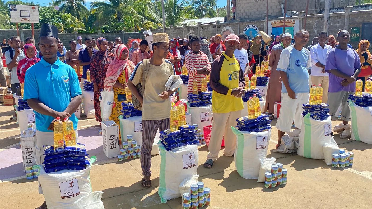 26 350 repas chauds et 600 colis, Madagascar