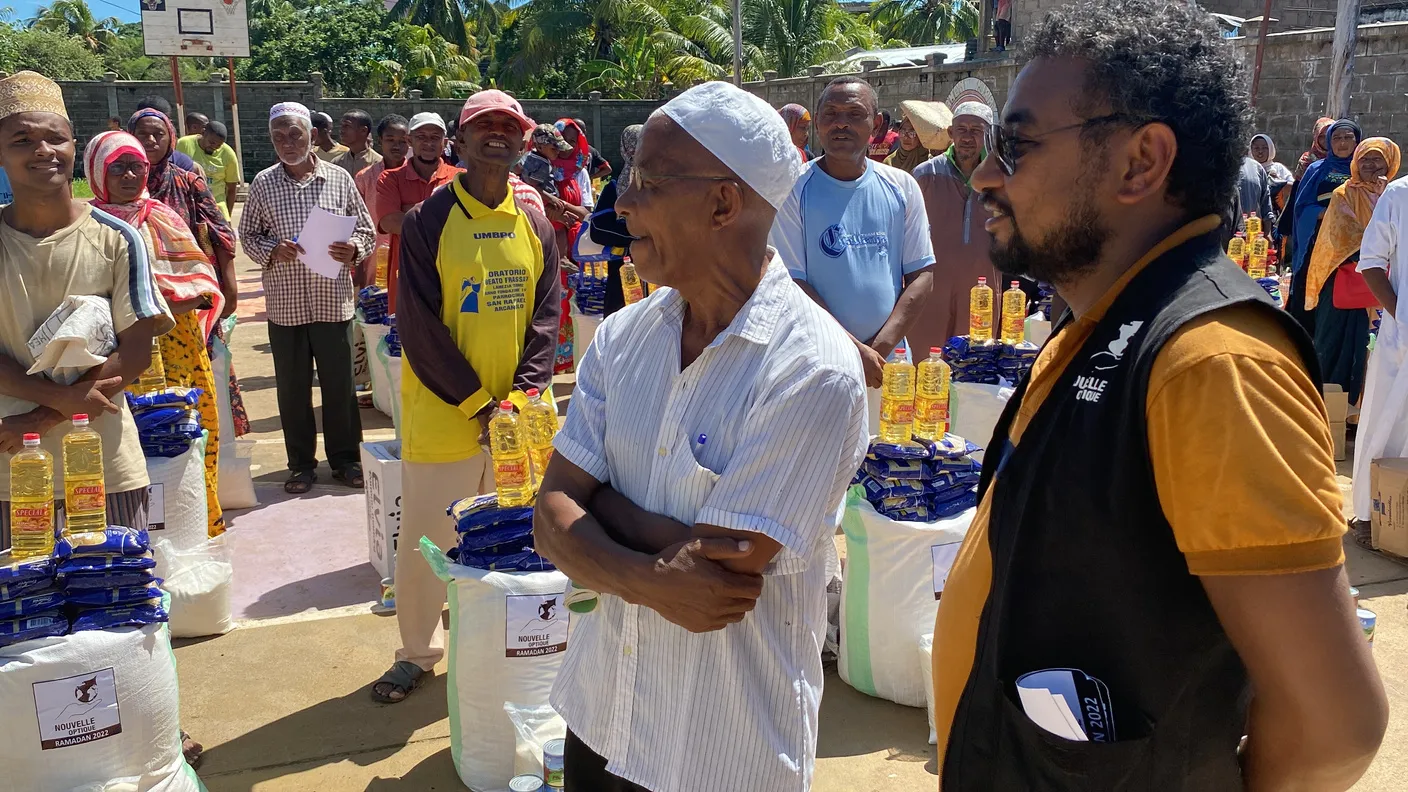 26 350 repas chauds et 600 colis, Madagascar