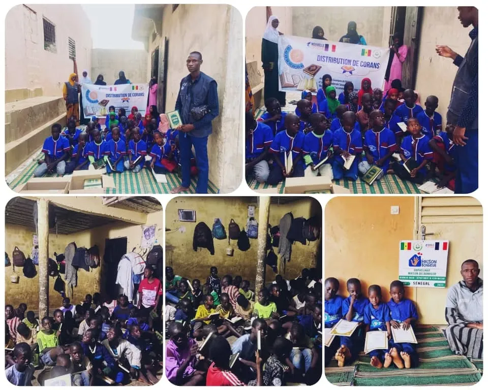 Distribution de Corans et sensibilisation, Sénégal