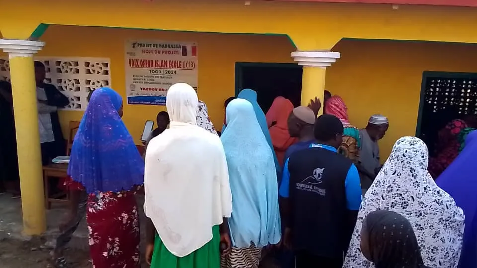 Construction de mosquées et d'écoles, Togo