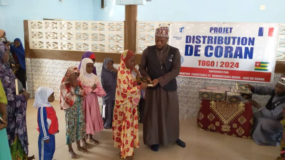 Partage du Coran, Togo