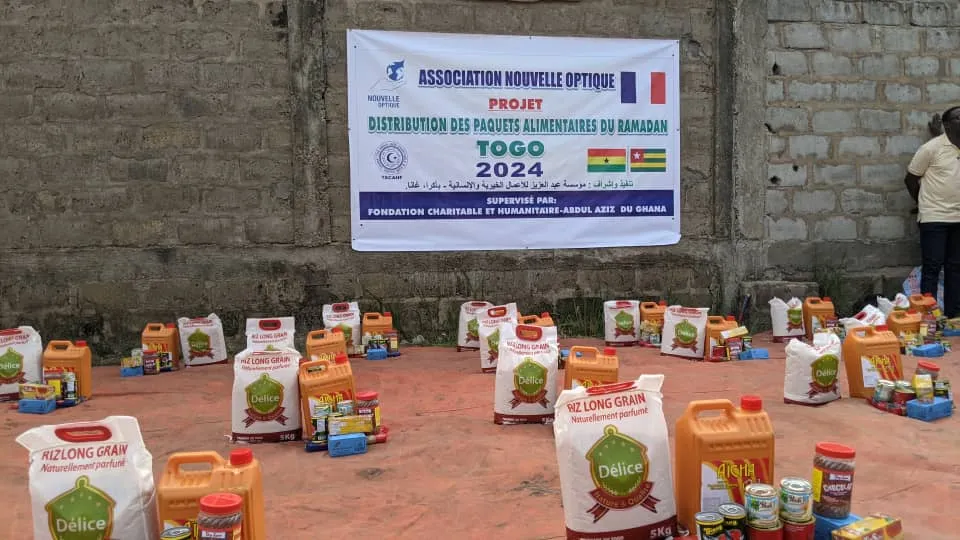 Colis alimentaires du Ramadan, Togo
