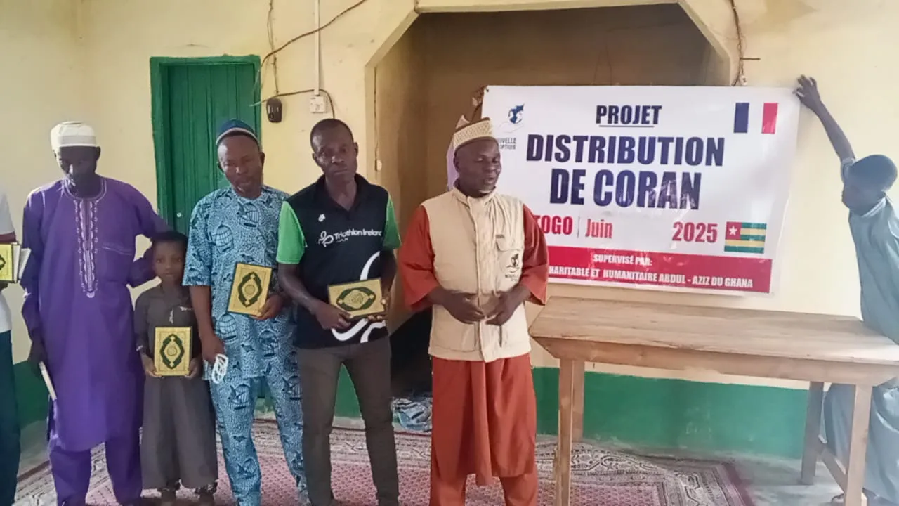 Distribution de Corans, Togo