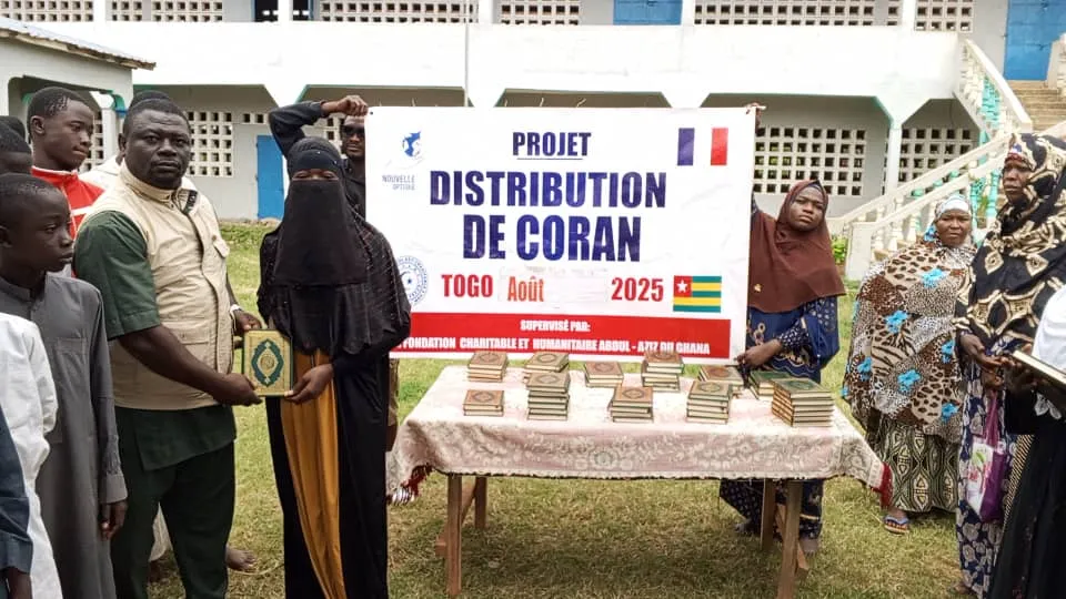 Distribution de Corans, Togo