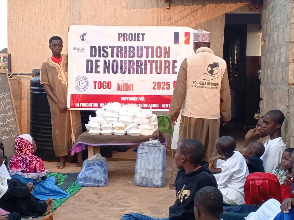 Distribution de repas, Togo