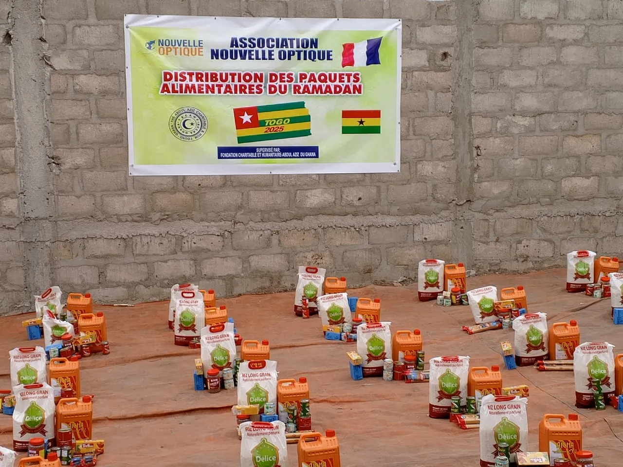 Colis alimentaires et repas chauds du Ramadan, Togo