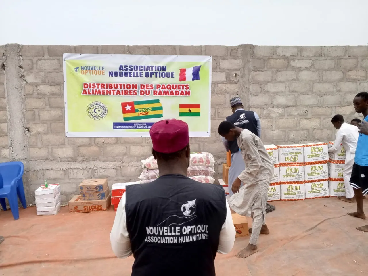 Colis alimentaires et repas chauds du Ramadan, Togo