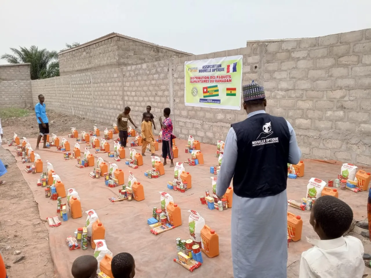 Colis alimentaires et repas chauds du Ramadan, Togo