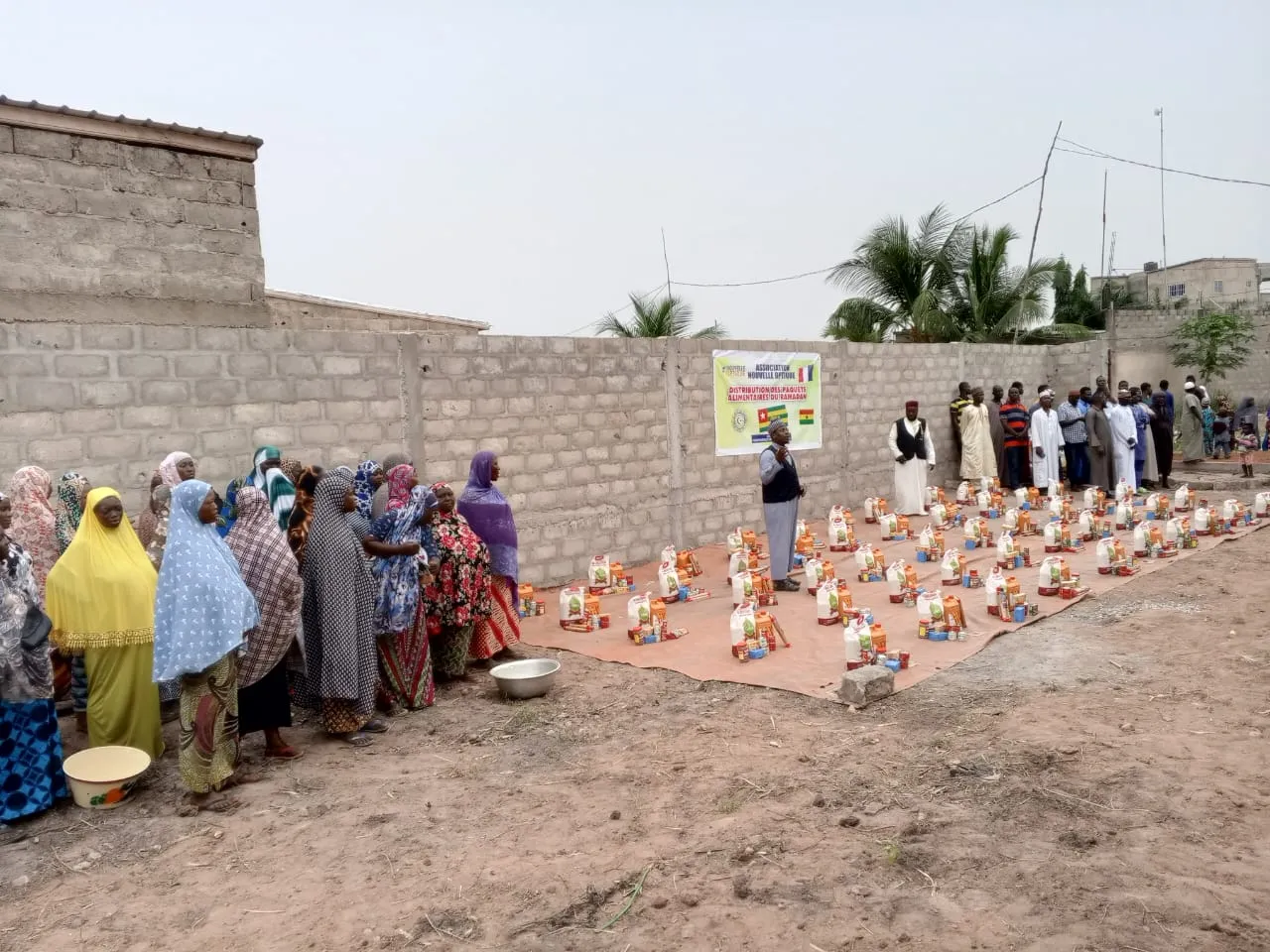 Colis alimentaires et repas chauds du Ramadan, Togo