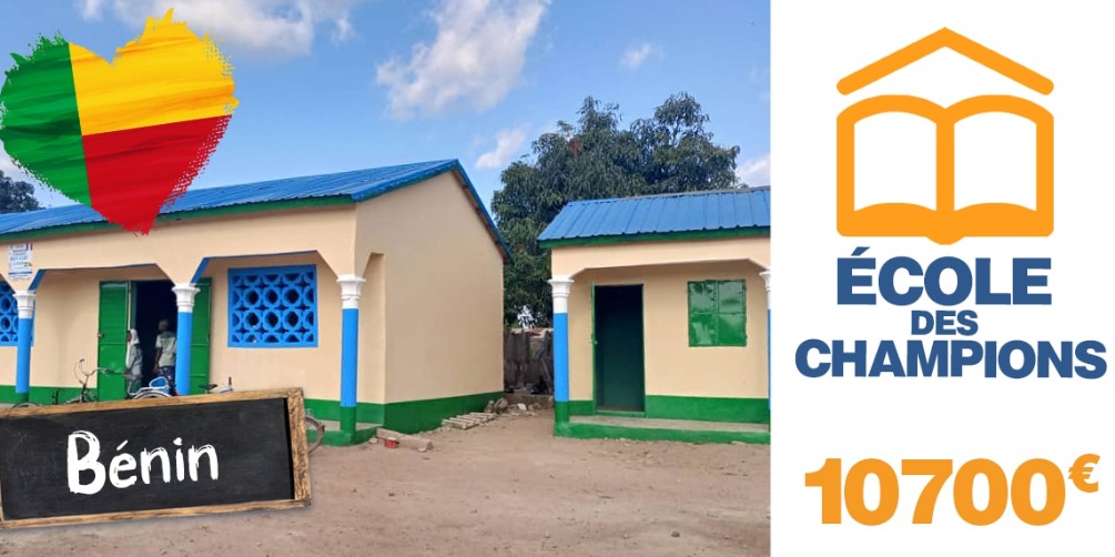 Collecte Ecole au Bénin "École des champions"