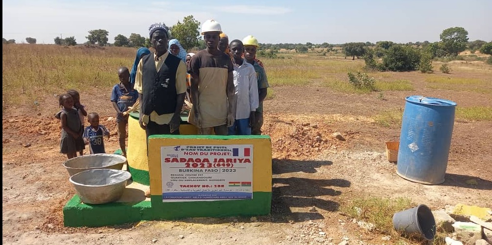 Collecte Puits Burkina Faso "FATIMA EAU POUR TOUS"