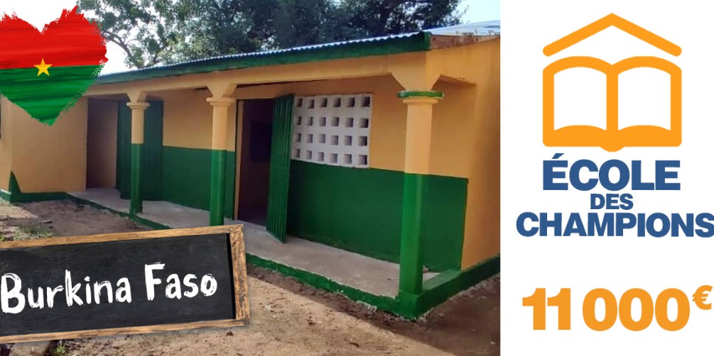 Collecte Ecole au Burkina Faso "École des champions"