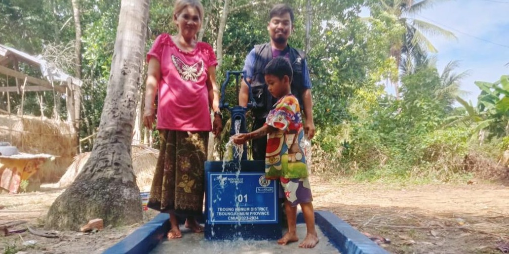 Collecte puits Cambodge "Firdaws"