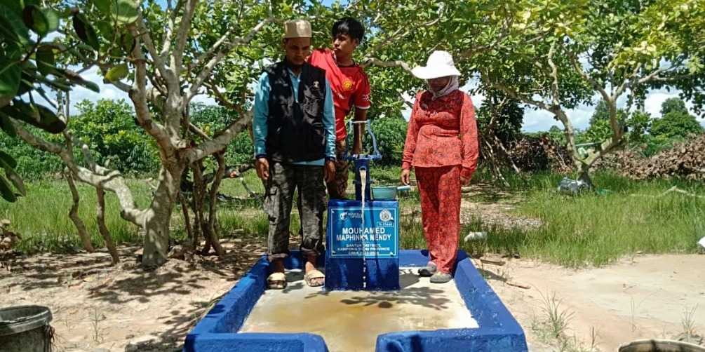 Collecte puits Cambodge "Soeurs du cersi 2/2"